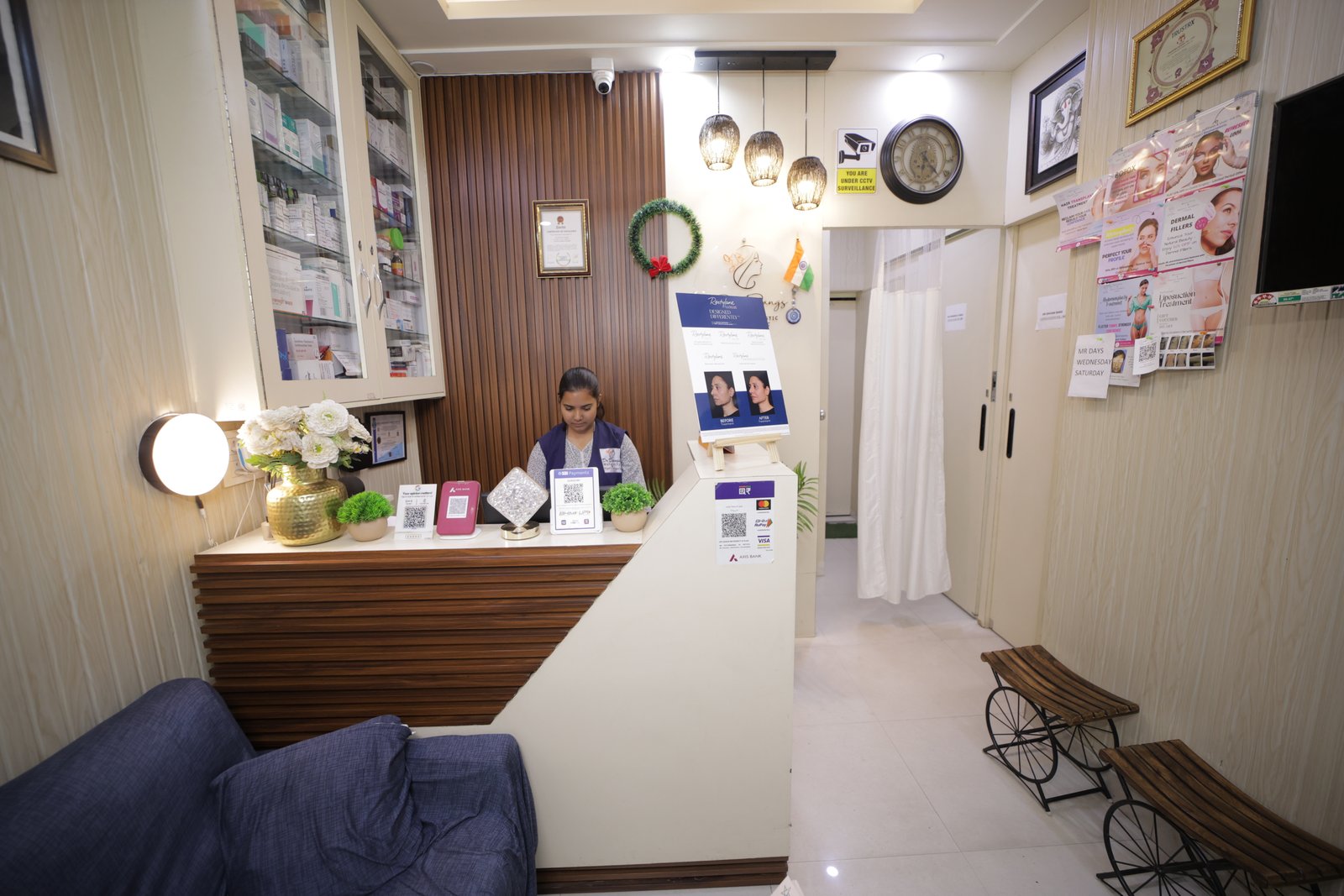 Maternity and patient care ward at Dr Dang's Clinic
