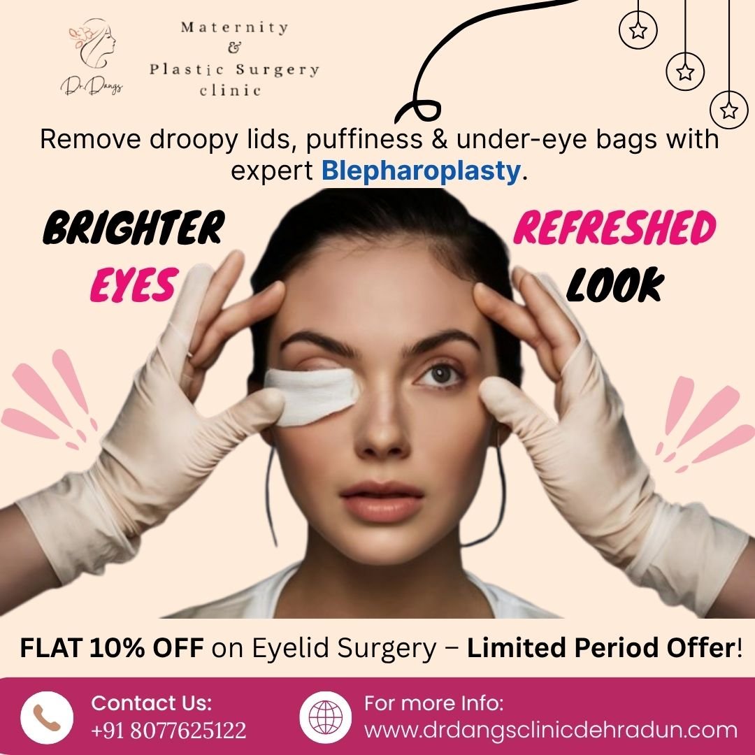 Get 10% Off on Blepharoplasty